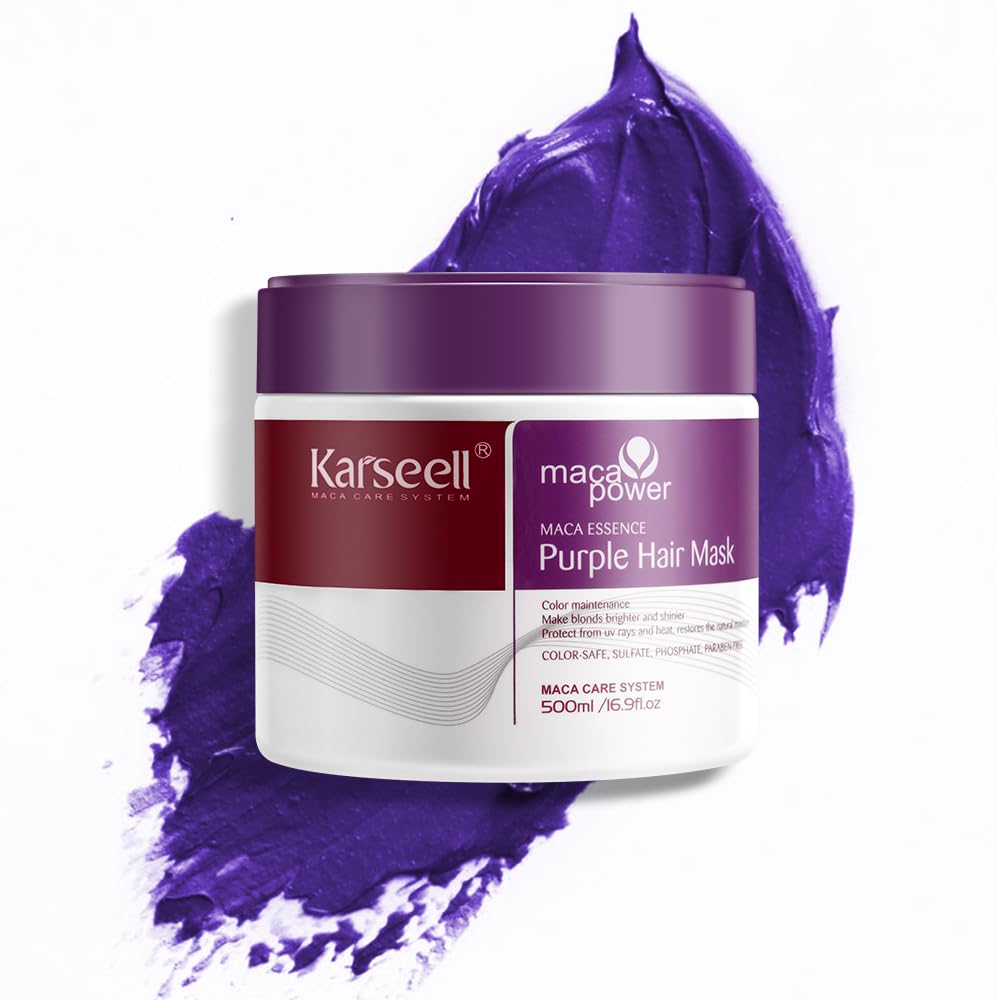 Máscara Matizadora Karseell Purple Original 500ml [EDIÇÃO LIMITADA]